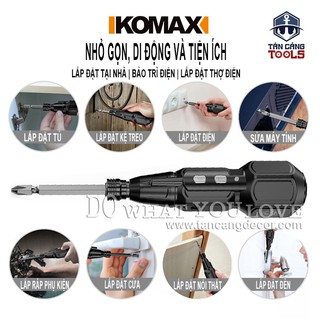 Máy Vặn Vít Điện Tử Sạc USB Komax 4.2V