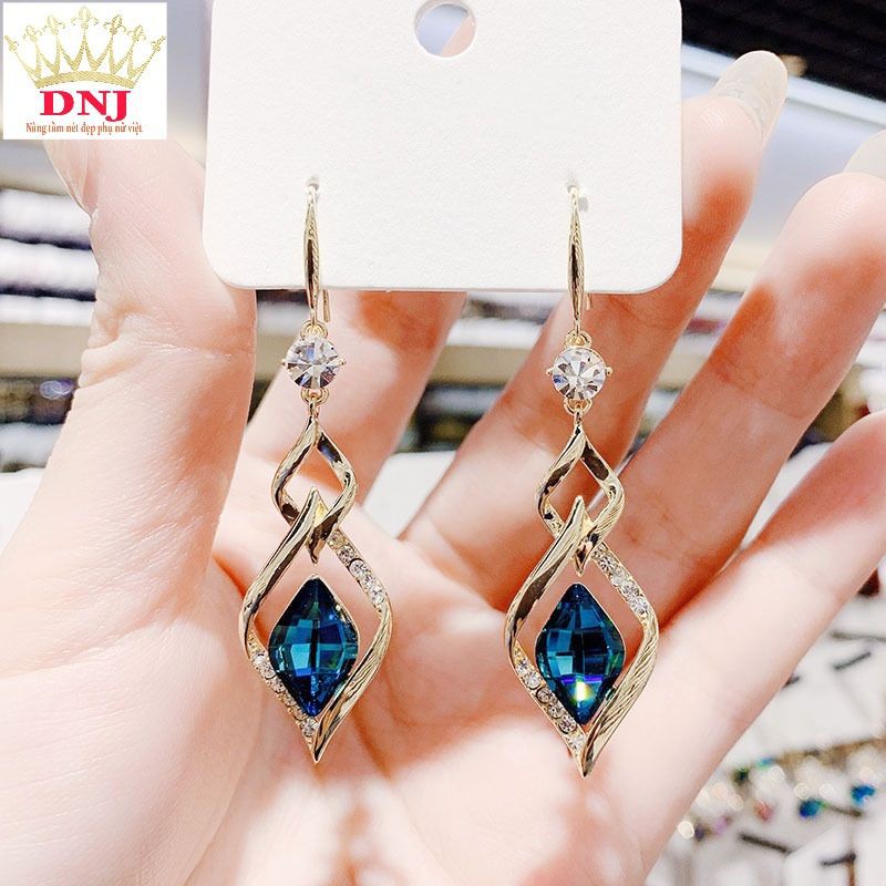 Bông tai Hạt rẻ[MÃ FASHIONDNJ 101] phòng cách hàn quốc, trẻ trung năng động