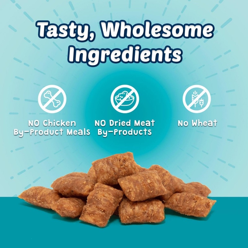 🇺🇸 Bánh Thưởng Cho Mèo Blue Buffalo Bursts With Savory Crunchy Cat Treats