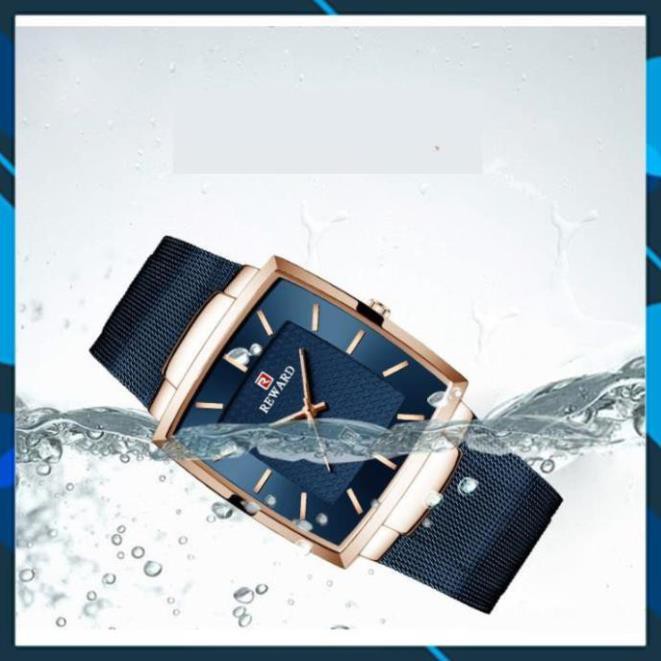 Đồng hồ nam Reward mặt vuông, hàng chính hãng bảo hành 1 năm