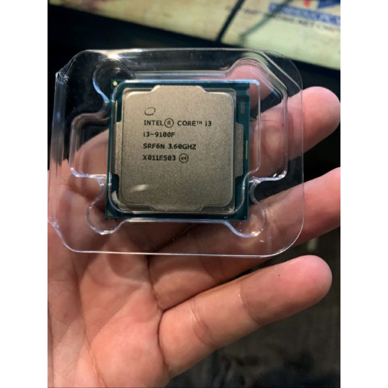 CPU I3 9100f Tray No Box