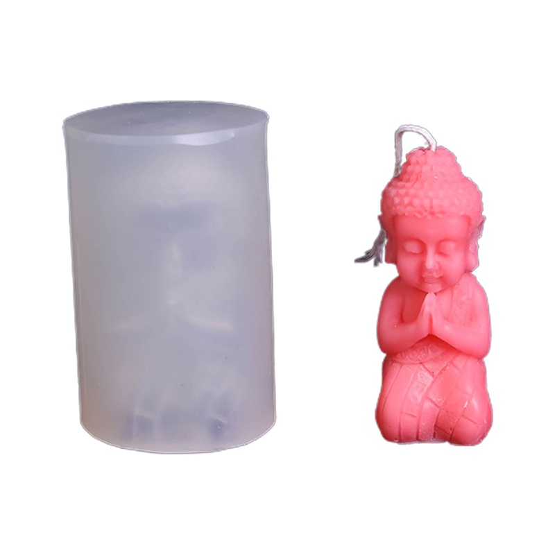 Khuôn Silicone Làm Tượng Phật Ba Chiều Diy