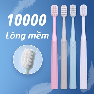 Bàn chải sợi lông siêu mềm người lớn Bàn Chải Đánh Răng Lông Mềm Siêu Mịn Dành Cho Răng Nhạy Bàn chải đánh răng lông mền