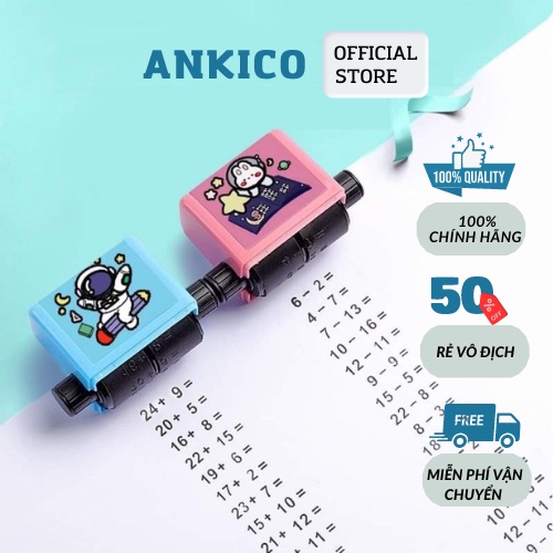 Con Lăn Tạo Phép Tính Cộng Trừ Cho Học Sinh Tiện Lợi Trong Phạm Vi 100 ANKICO