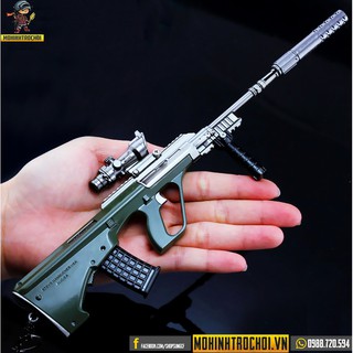 Mô Hình PUBG - Phụ Kiện Game PUBG - AUG 27cm Tháp nắp