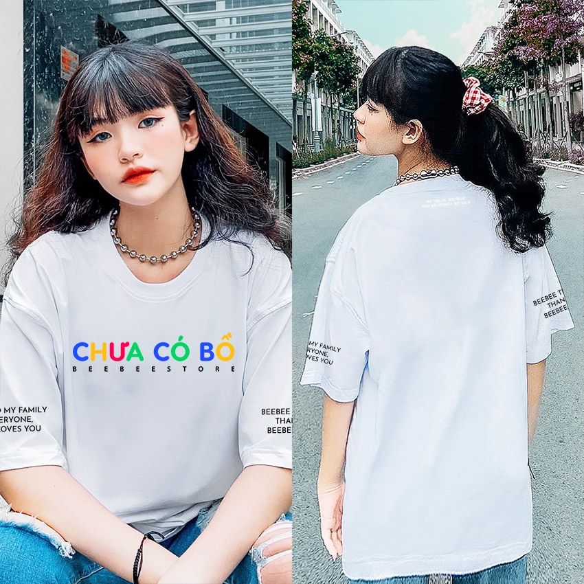 Áo Thun Unisex BEEBEE 100% Cotton Đã có bồ-DCB001