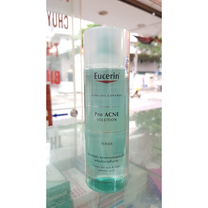 Eucerin Pro ACNE Toner - Nước hoa hồng cho da mụn 200ml