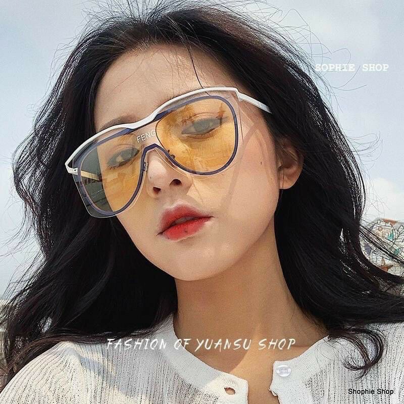 Mắt Kính Râm Thời Trang Siêu Cấp Thương Hiệu 𝐅𝐞𝐧𝐠 - Kính râm siêu cấp