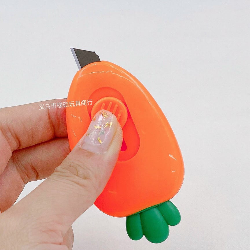 Dao Rọc Giấy Dao Cắt Giấy Cà Rốt Nhỏ Gọn Đơn Giản Tiện dụng