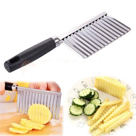 Dao răng cưa lượn sóng cắt rau củ hình sóng