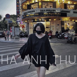 [ HA ANH THU ] Set Áo Xốp Quần Short