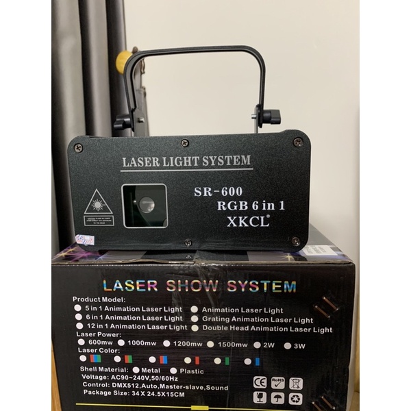 đèn laser 6in1