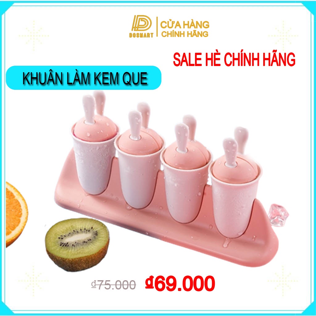 Khuôn làm kem que tiện lợi ADERO làm kem thơm ngon xua tan cái nóng mùa hè , Khay kem 8 que được ưu chuộng nhất hè 2022