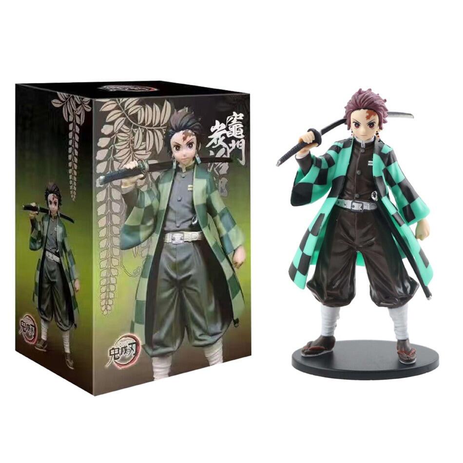 Mô hình Demon Slayer Kimetsu No Yaiba Tanjiro Hình Hành động Zenitsu Nezuko Anime 16cm figure thanh gươm diệt quỷ
