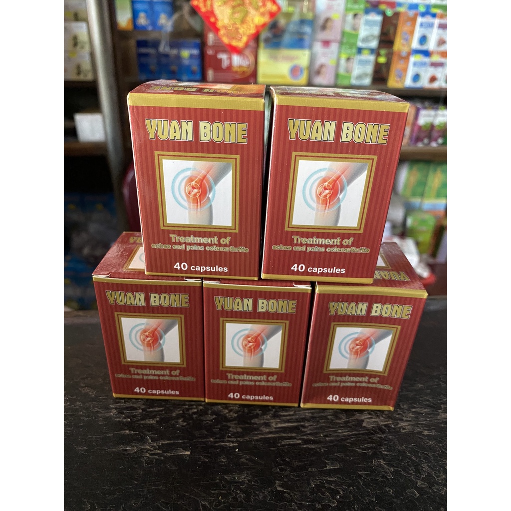 Yuan Bone Hỗ Trợ Phòng Ngừa Đau Nhức Xương Khớp Đau Mỏi Vai Gáy, Tê Dại Tứ Chi