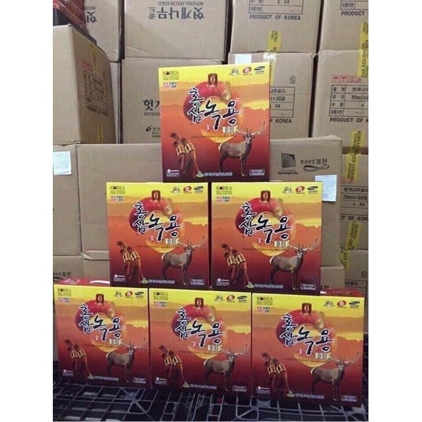 Nước Hồng Sâm Nhung Hươu Kanghwa Hàn Quốc Hộp 30 Gói X 70ml - Tăng Đề Kháng, Chống Lão Hóa