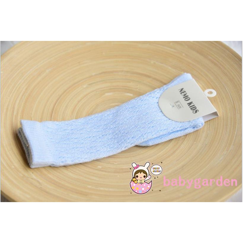 Vớ công chúa cotton phối ren dài ngang gối chống trượt cho bé gái 0-4 tuổi