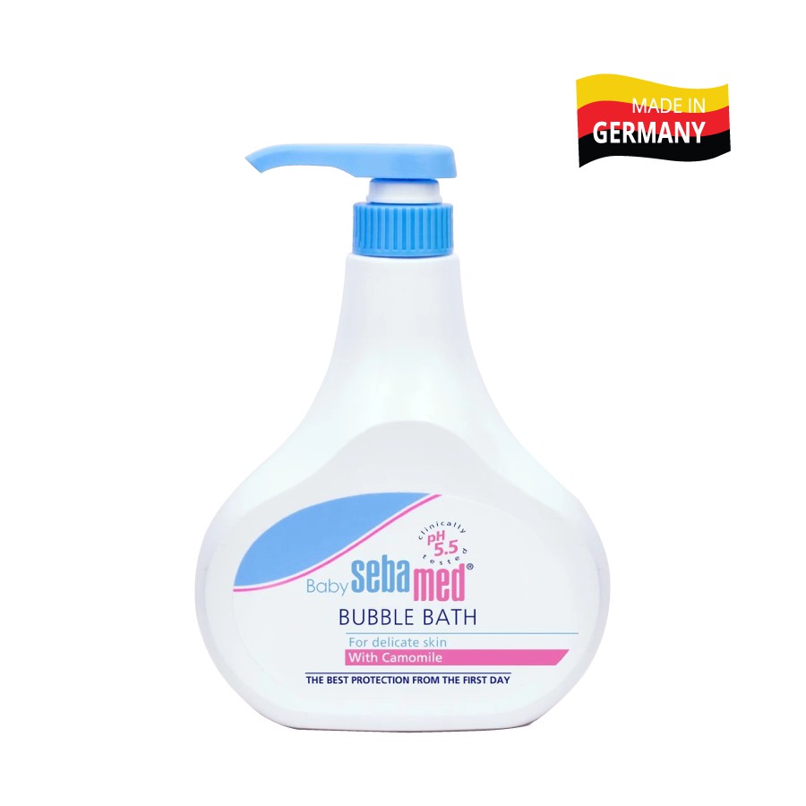 Sữa tắm dịu nhẹ toàn thân Sebamed Baby Bubble Bath pH5.5 (1000ml)