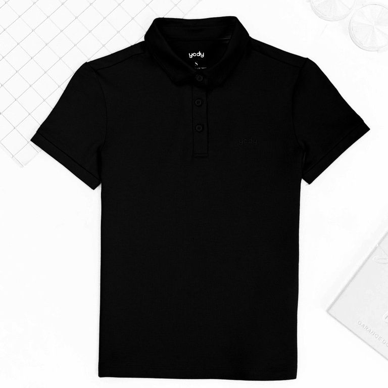 Áo polo cho bé thương hiệu YODY vải cotton thoải mái vận động APK5189