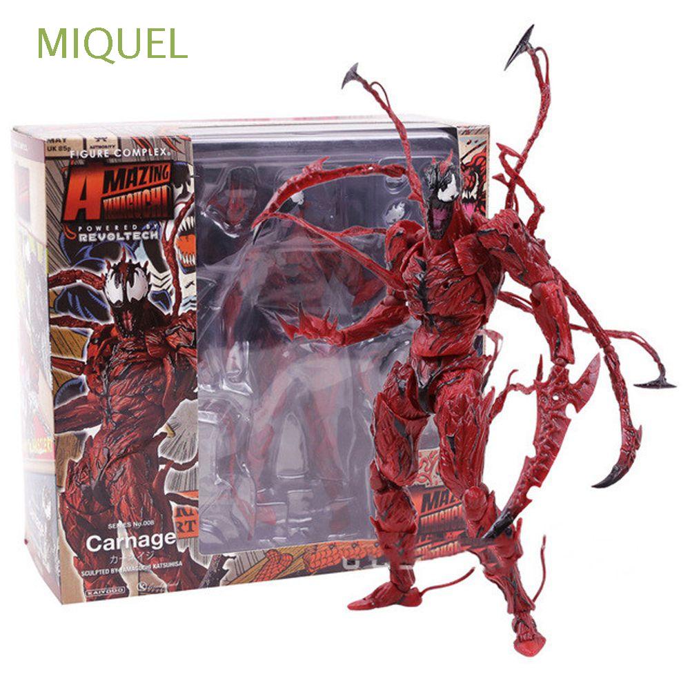 Mô hình nhân vật phim Venom Revoltech bằng PVC có khớp cử động NO.008