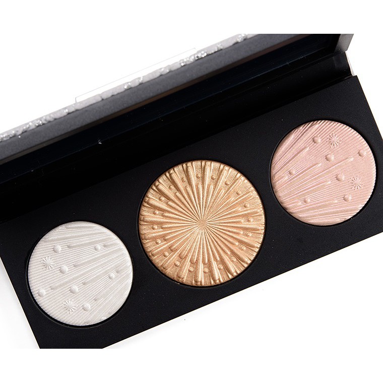 MAC - Bảng phấn bắt sáng 3 màu phiên bản giới hạn MAC Cosmetics Flashing Ice Extra Dimension Skinfinish Trio màu Light 9