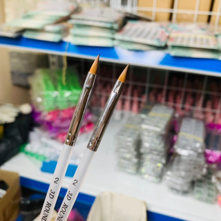 Cọ đắp hoa số 2 (cán trong suốt)