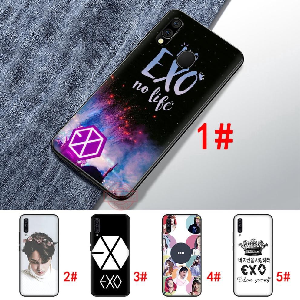 Ốp điện thoại mềm in hình ảnh nhóm EXO dành cho Samsung Galaxy A10/A20/A30/A40/A50/A60/A70/M10/M20/M30/M40