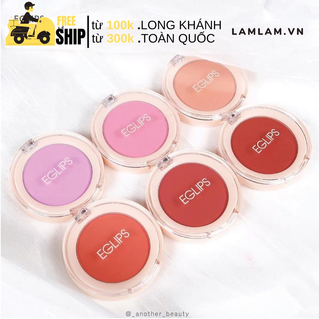 Phấn má dạng nén Eglips Cheek Fit Blusher 4g #06 #05 #04 #03
