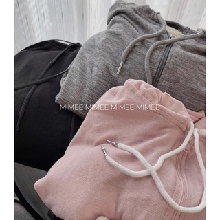 Áo khoác mũ tăm mỏng mimee