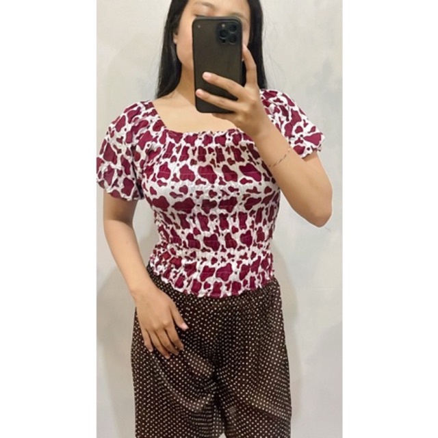 Áo Thun crop top / Áo Sơ Mi bali sabrina / Áo Sơ Mi rayon Kiểu Hàn Quốc Thời Trang Cho Nữ / Áo Sơ Mi Nữ / Quần Áo Nữ | BigBuy360 - bigbuy360.vn