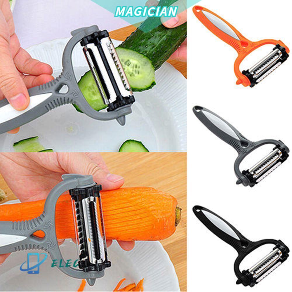 Dụng Cụ Bào Rau Củ Quả Xoay 360 Độ Bằng Thép Không Gỉ Đa Năng Tiện Dụng Cho Nhà Bếp