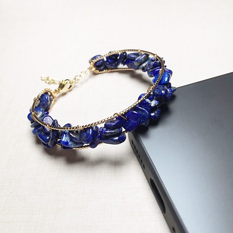 Vòng Tay Chuỗi Hạt Đá Fluorite Tự Nhiên