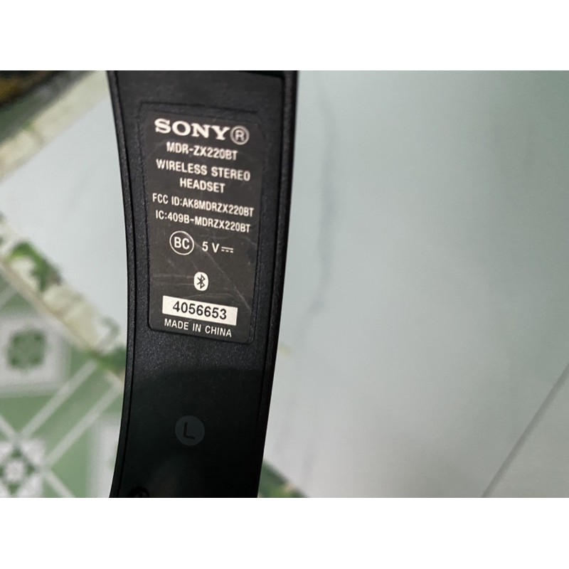 Tai nghe bluetooth Sony MDR-ZX220BT đã qua sử dụng ( Sony MDR ZX220BT )