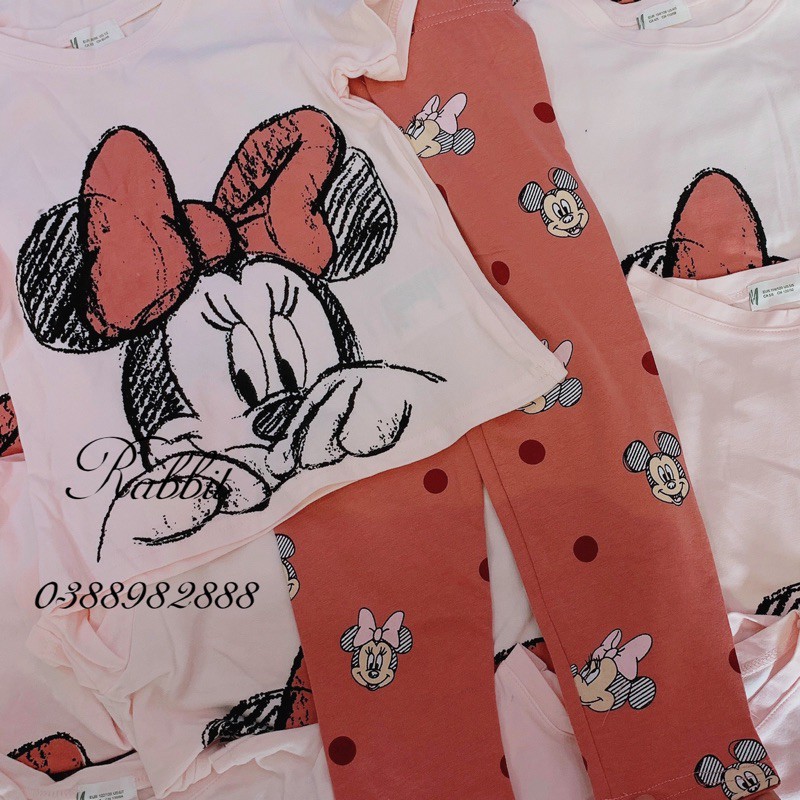 Bộ Minnie kèm quần legging - RABBITSHOP