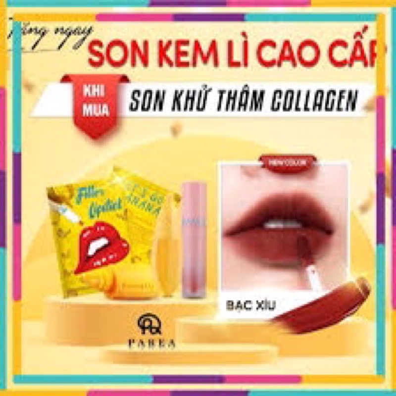 son filler lipstick collagen dưỡng môi Hồng mọng