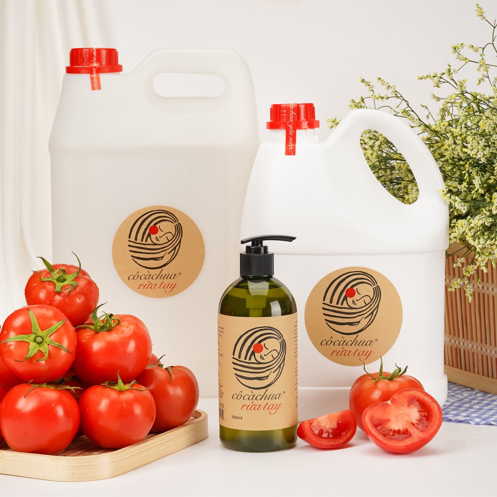 Nước rửa tay hữu cơ Cô Cà Chua thiên nhiên diệt sát khuẩn an toàn cho da 500ml Nubes | BigBuy360 - bigbuy360.vn