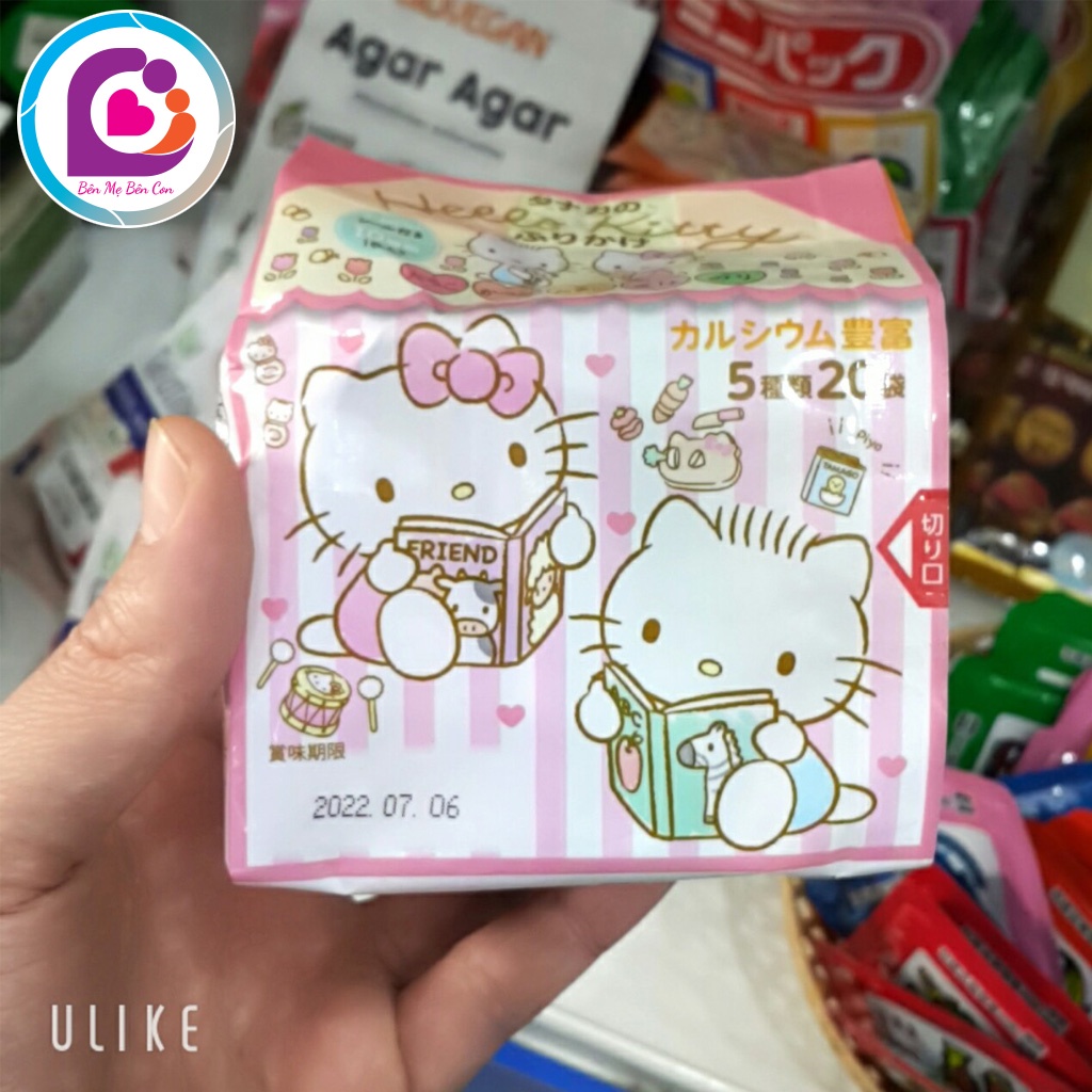 Gia vị rắc cơm Hello Kitty Nhật Bản