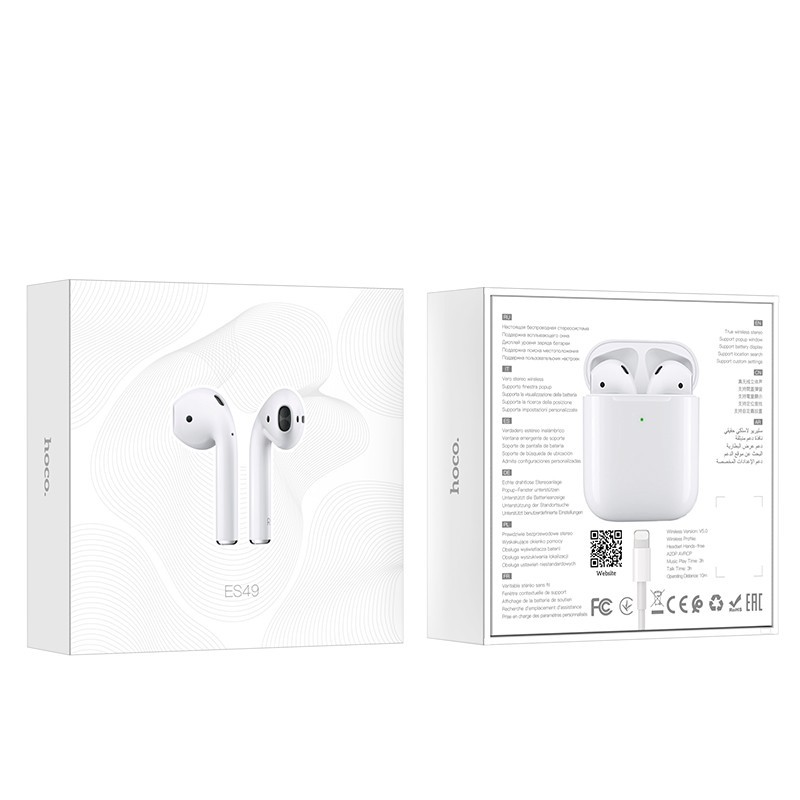 Tai nghe Bluetooth Hoco DES03 / CES3 / ES49 âm thanh siêu hay, định vị, đổi tên (hàng chính hãng, BH 1 năm)