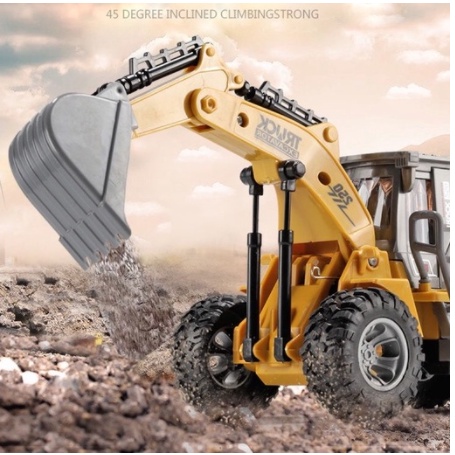 Xe chở đá/Xe xúc/Xe cẩu điều Khiển Từ Xa-Xe Đồ Chơi Điều Khiển Từ Xa-Xe điều khiển