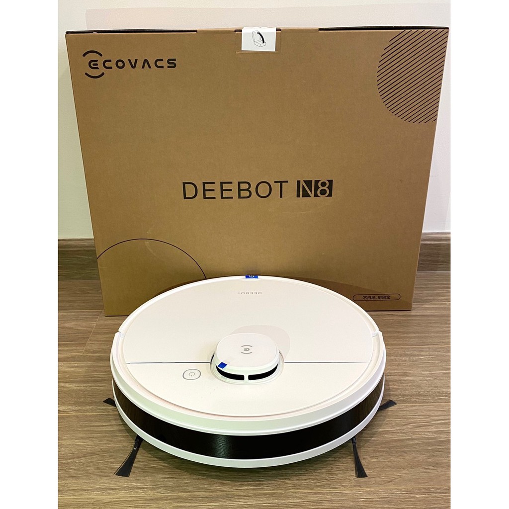 Robot Hút Bụi Lau Nhà Ecovacs DEEBOT N8  - Robot Khử Khuẩn, Lực Hút Mạnh Mẽ 2300pa, Mới Full box 2021