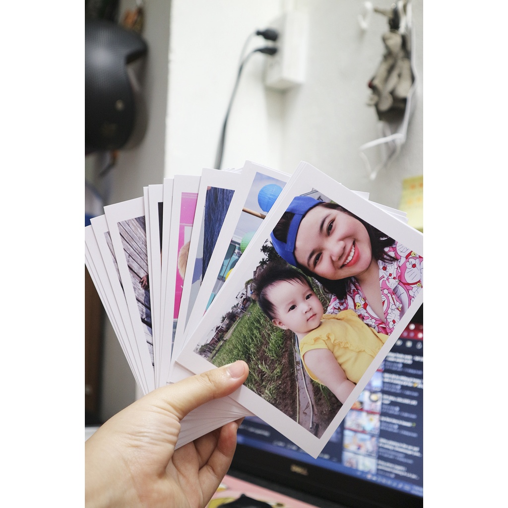 In Ảnh (230gsm) Polaroid A6, A7, A8 Theo Yêu Cầu - Ảnh Polaroid (có ảnh thật) | BigBuy360 - bigbuy360.vn