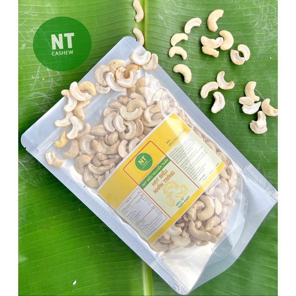 500Gram Hạt điều vỡ tươi nhân trắng Làm sữa