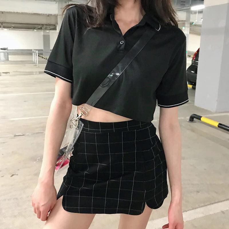 (Mẫu Mới Giá Rẻ) Áo Croptop Cá tính, Áo Croptop Đẹp, Áo Croptop Thêu Hình HOTDEALMOINGAY