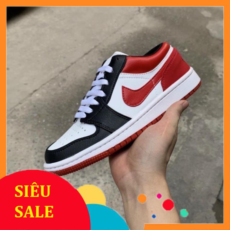 Giày thể thao sneaker jordan 1 cổ thấp các màu hot , giày dép nam nữ JD1 low bản đẹp full box | BigBuy360 - bigbuy360.vn