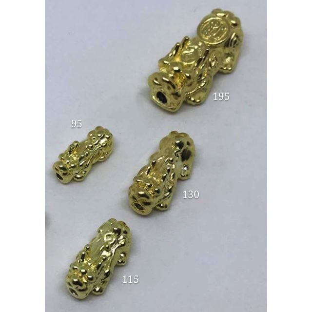 Combo Tỳ Hưu bạc xi + bi cao cấp