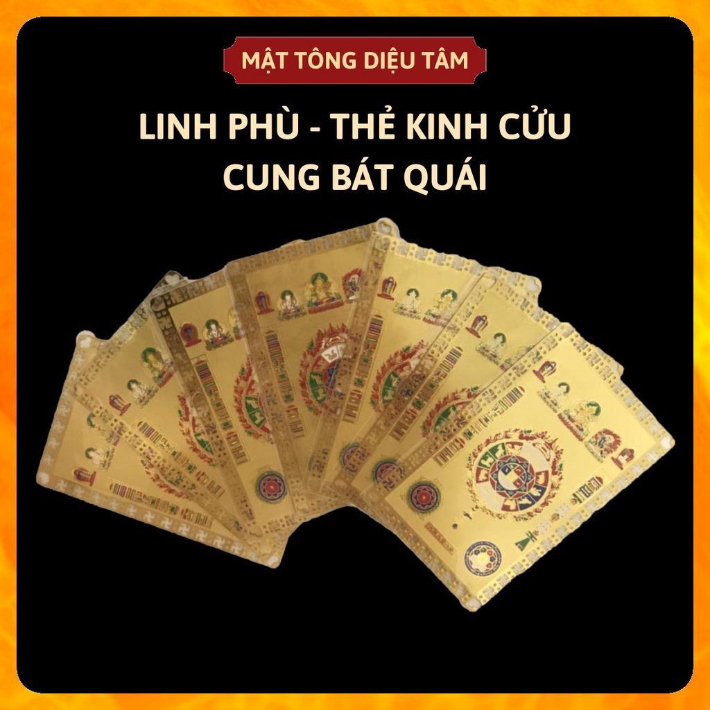 Thẻ bài Văn Thù Cửu Cung Bát Quái