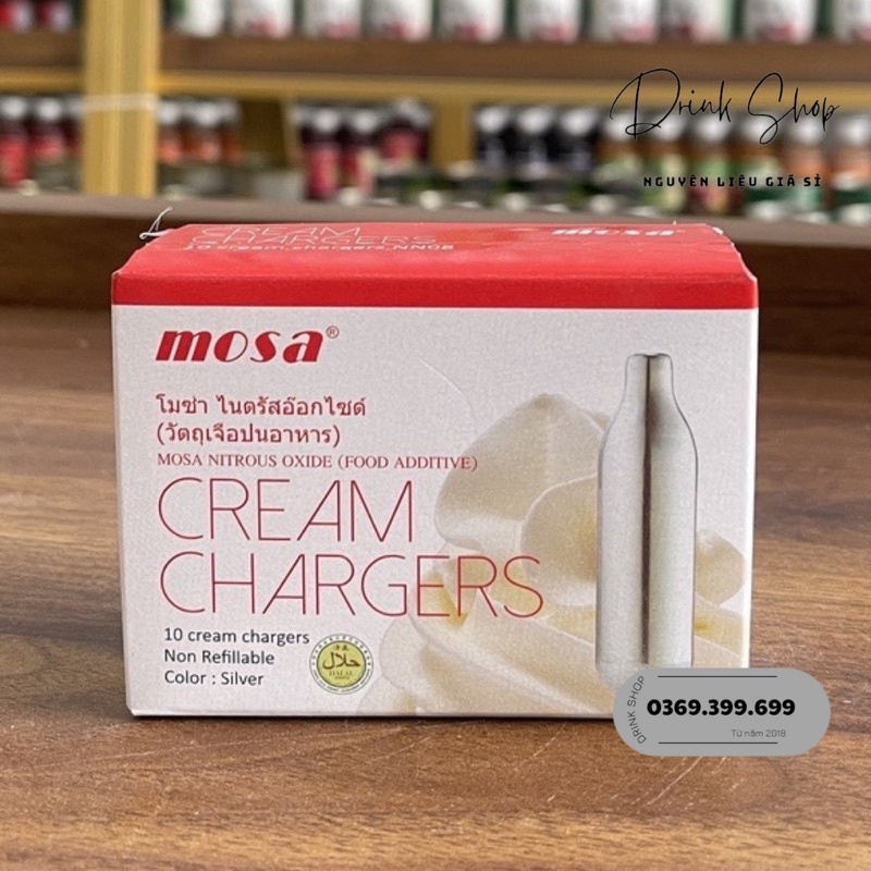 Ga Mosa dùng trong bình xịt kem, bình soda