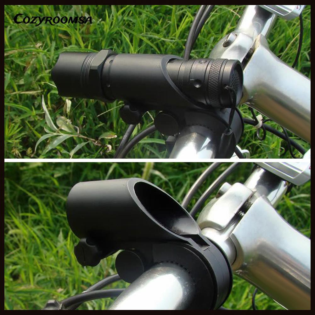 Giá Kẹp Đèn Pin Gắn Ghi Đông Xe Đạp Tiện Dụng