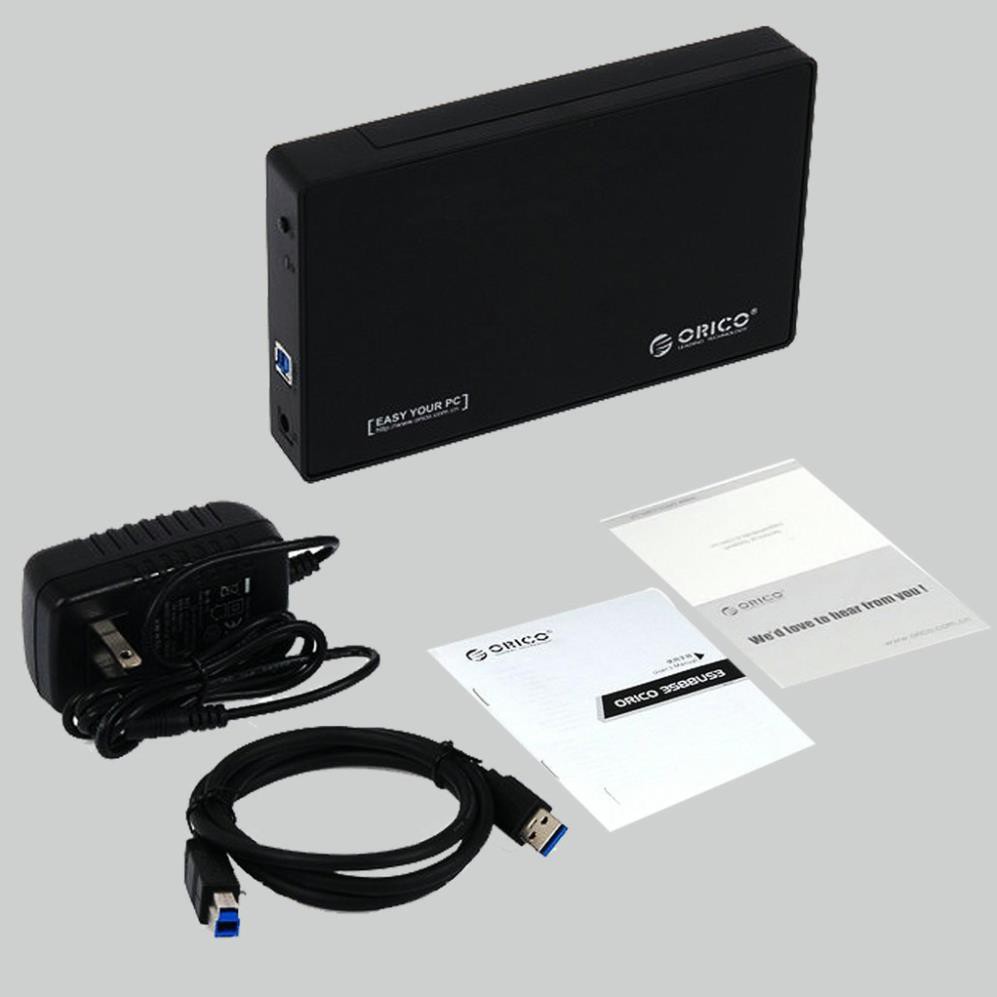 HDD Box 3.5" ORICO 3588US3 SATA USB 3.0 - Hộp Đựng Ổ Cứng PC Hàng Chính Hãng