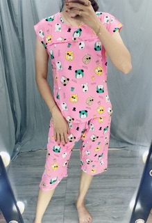 Bộ lanh lửng nữ siêu mát